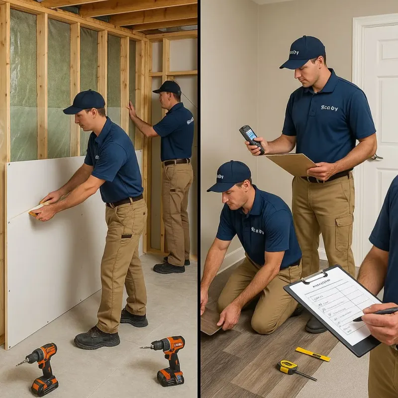 Repairs and Reconstruction process in Spring House, PA